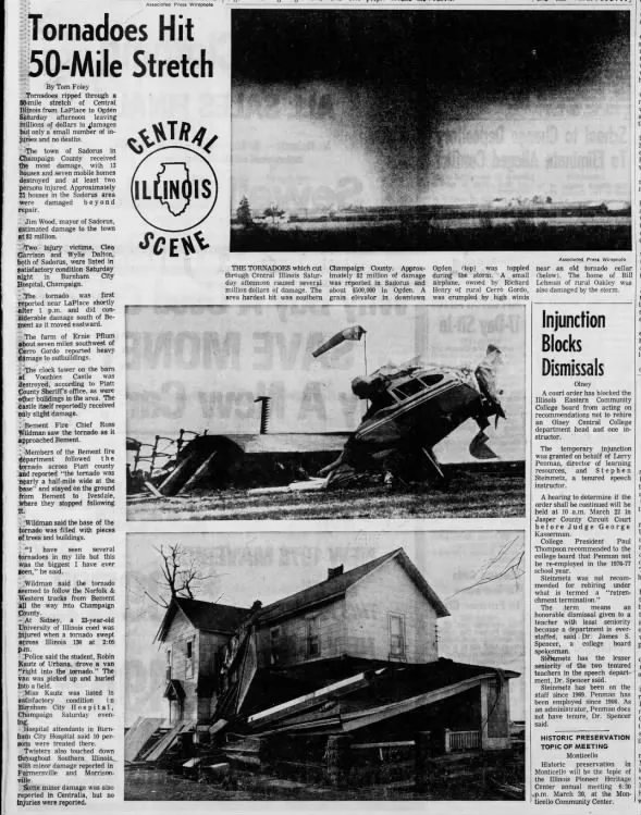 Tornado Talk on Twitter "Casner to Danville, IL F4 Tornado Mar 20