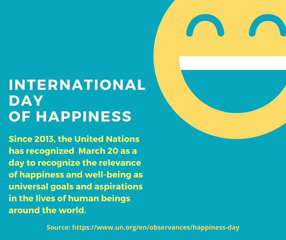 EAFHRForum's tweet photo. Happy Happiness Day! https://t.co/CRIty2qo6p
