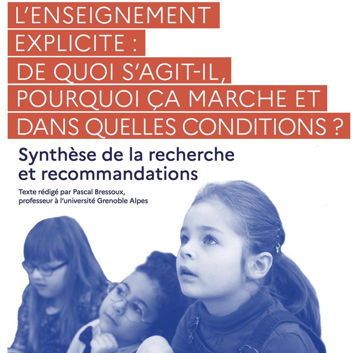 Qu’est-ce que l’ #enseignementexplicite ? 🤔

Cette synthèse de recherche et de recommandation, rédigée par le Conseil Scientifique de l’<a href="/education_gouv/">Ministère Éducation nationale</a>, en partenariat avec <a href="/reseau_canope/">Réseau Canopé</a>, apporte des éléments de réponse. ✨

Le lien en commentaire 👇