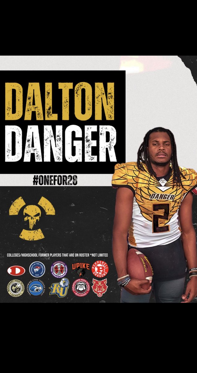 Dalton Danger still looking for players especially the guys in the trenches . Currently 3-0 in the IAFLX League dm @DaltonDangerFB and hit the share button a lot of notable names on roster #ONEFor28