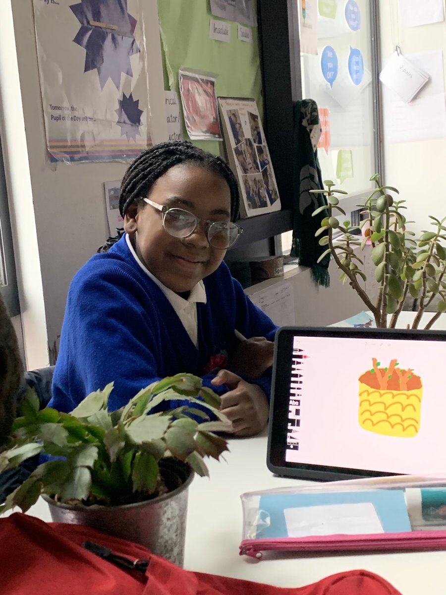 StMarys_SW8's tweet photo. Practicing our sketching skills using @Tayasui_apps #observationaldrawings .#plantlife https://t.co/4NpmceK6gg