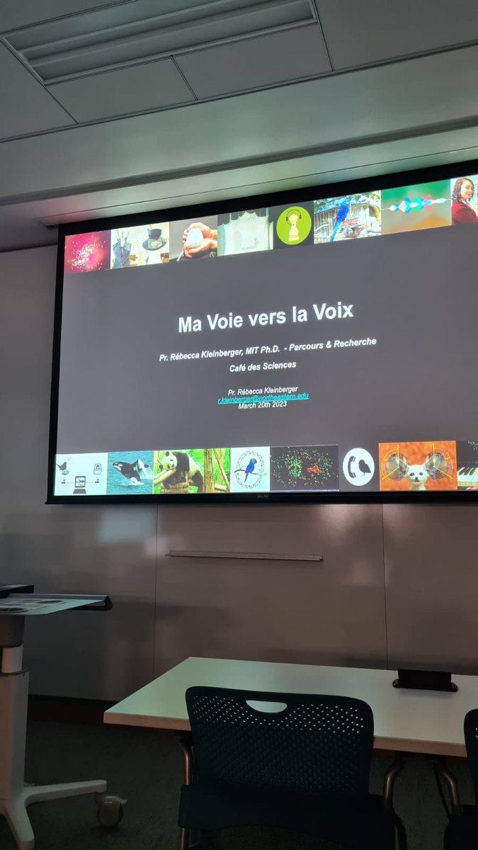 Après un weekend d'ateliers &amp; de conférences à <a href="/Northeastern/">Northeastern U.</a> lors du Sommet WISE, la délégation <a href="/UnivParisSaclay/">Université Paris-Saclay</a> débute sa semaine par un Café des Sciences au cours duquel le Dr. Rébecca Kleinberger, chercheuse au <a href="/medialab/">MIT Media Lab</a>, présente ses recherches sur les technologies de la voix