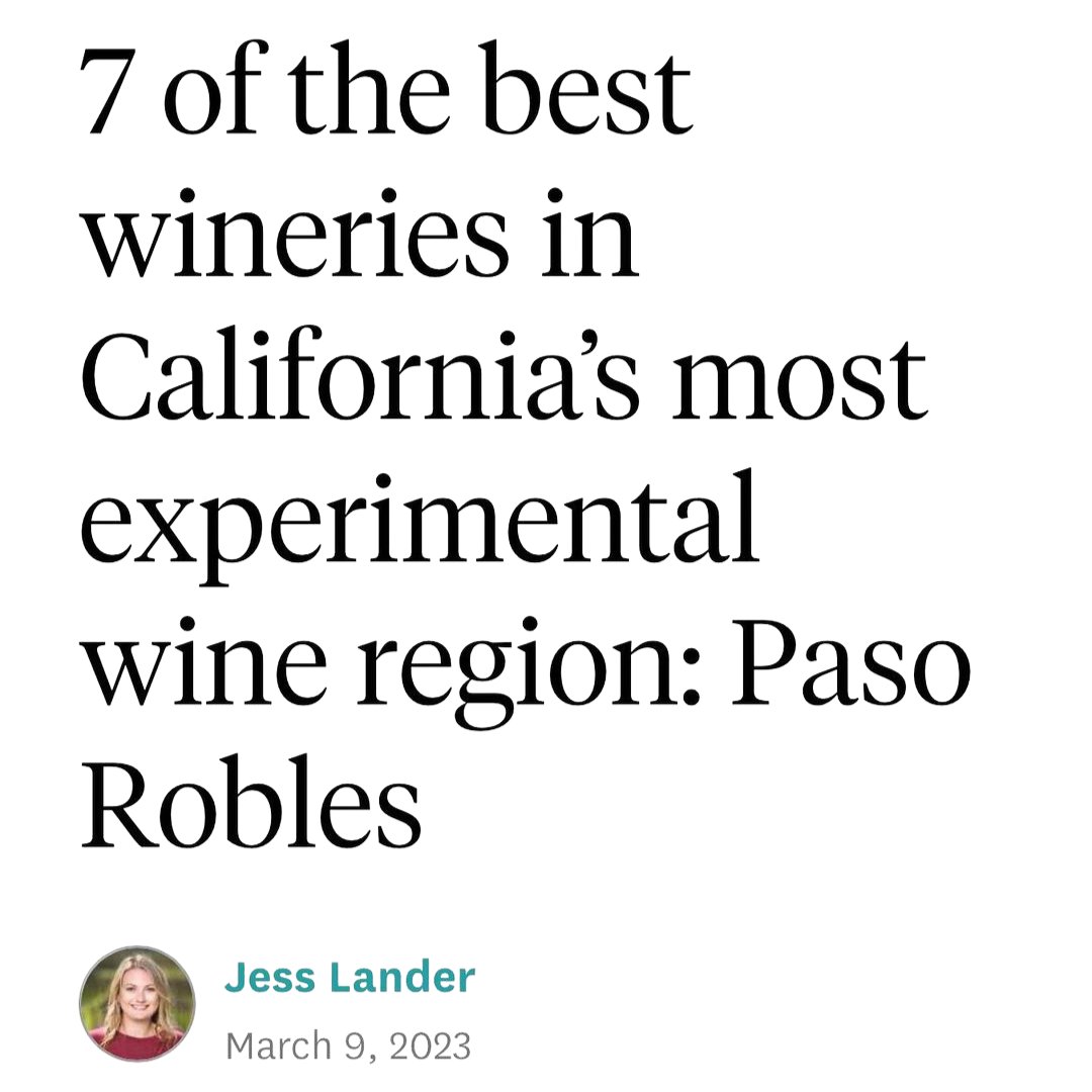 Tablas Creek on Twitter "We were honored to be featured in the San