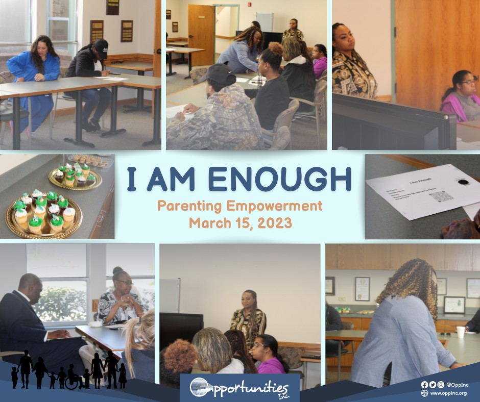 We've had an amazing time during the parent meeting at Opportunities, Inc. where we talked about the importance of children’s self-awareness and self-confidence and so much more.

#OpportunitiesInc #ParentMeeting #ParentingEmpowerment #IAmEnough #FeelingMotivated