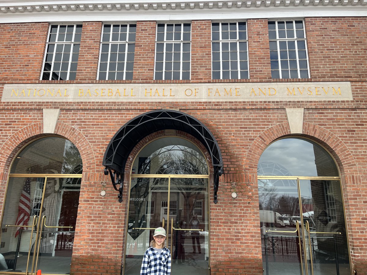 GetawayGirl's tweet photo. It was all about #baseball ⚾️ in #NewYork (state #20) with a trip to the @baseballhall in @GoCooperstown Worth the visit for anyone who loves #sports  #50stateschallenge https://t.co/pA8gIcX1cV