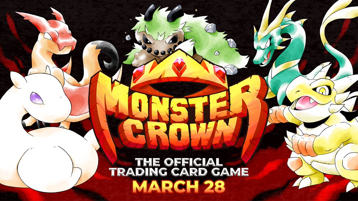 MONSTER CROWN: THE OFFICIAL CARD GAME's Kickstarter campaign goes live on March 28th 2023! Get a sneak peek of it and bookmark it here!:
kickstarter.com/projects/80856…
Join the discussion on our Discord server!: discord.gg/R4a5WKaDDA