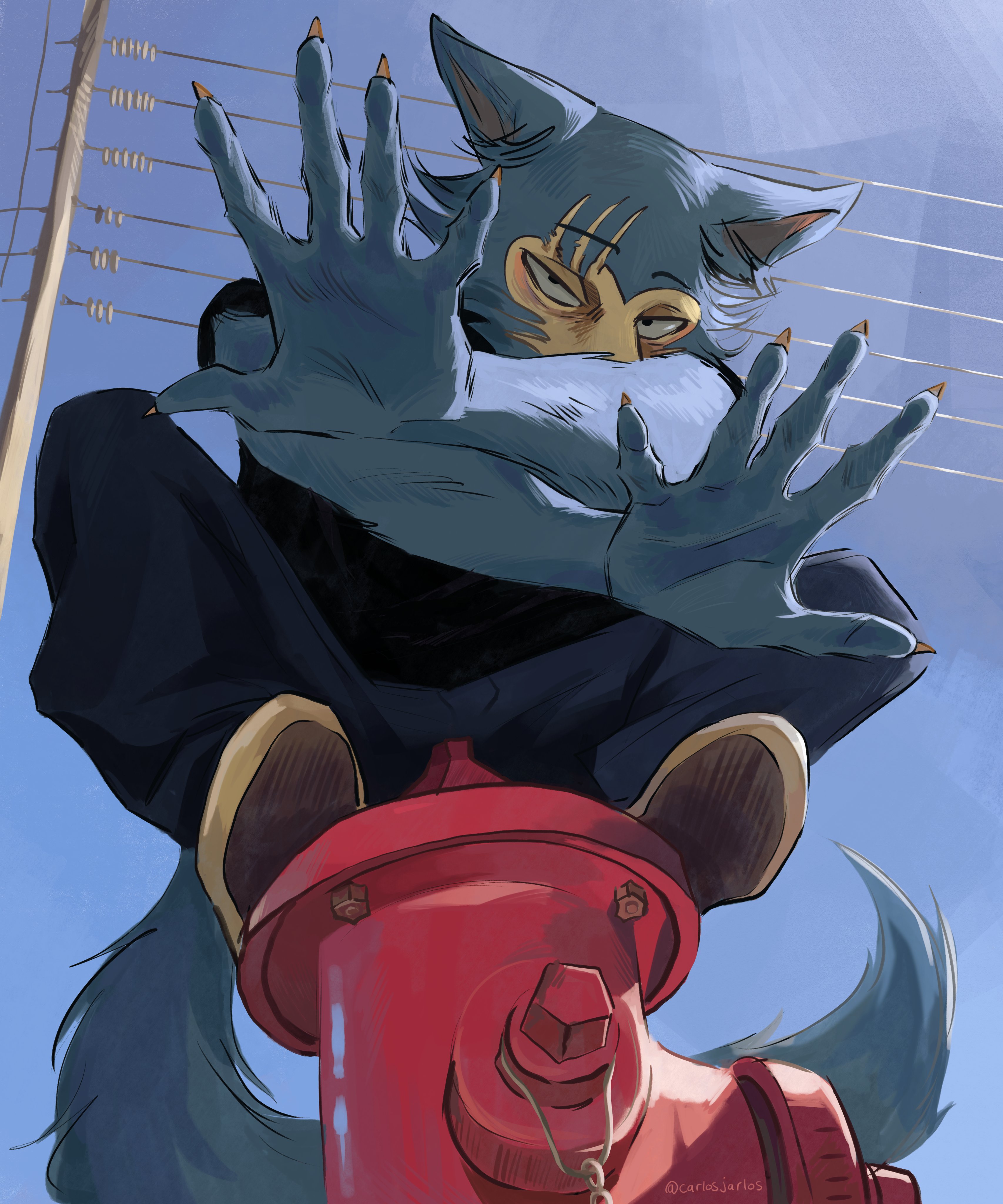 Carlos on X big bad wolf BEASTARS beastarsfanart furryart furry Legoshi https t GtepORq4sc X