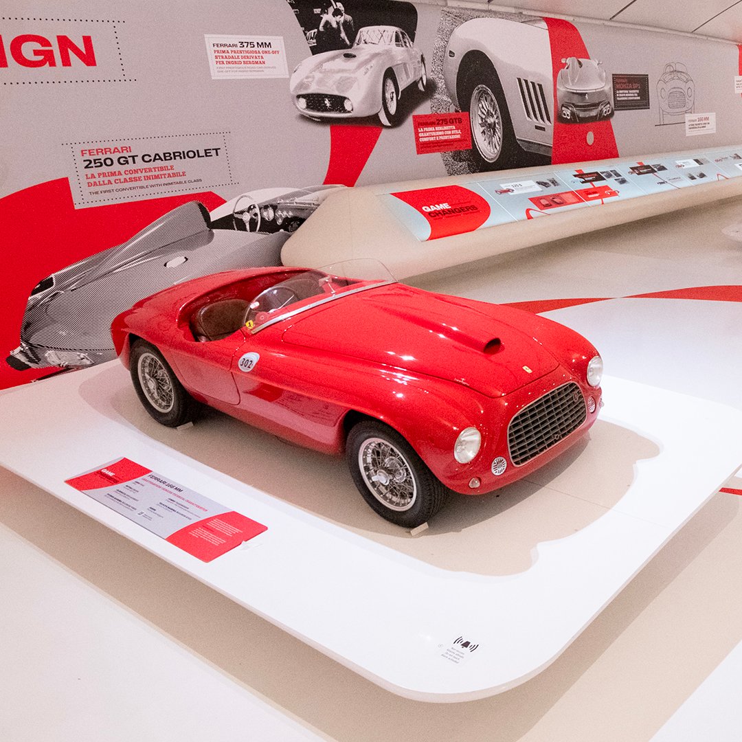 MuseiFerrari's tweet photo. A vision of captivating lines, lightness and elegance, this is how the #Ferrari166MM was born.
#MuseiFerrari #Ferrari #GameChangers https://t.co/dnCPCZwN1X
