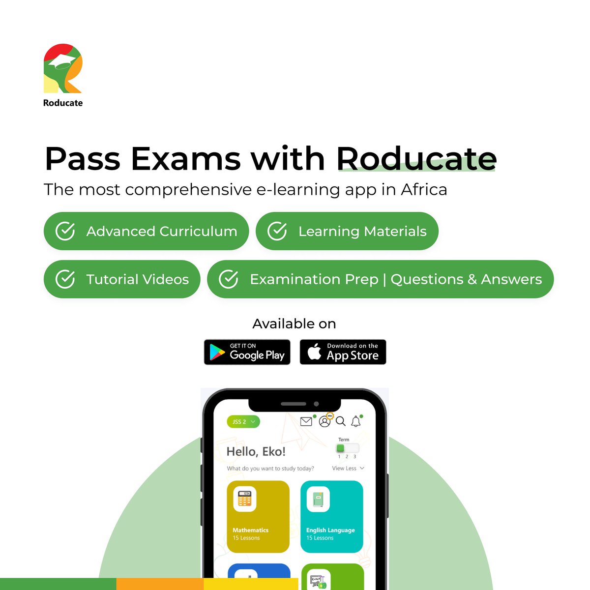 roducate's tweet photo. Passing exams made easy with Roducate!
Study smarter, not harder and ace your exams with confidence.
Click on the link in the bio to begin.
#ExamSuccess #StudySmarter #AceYourExams #ExamReady #Roducate https://t.co/AwjxMtmurG