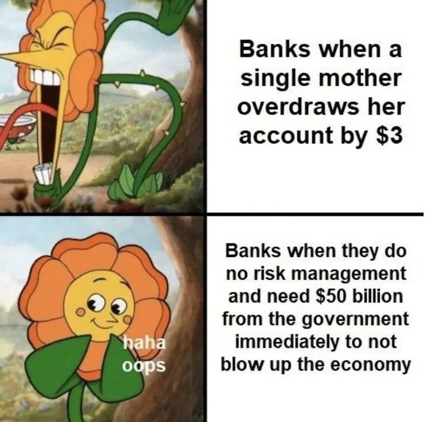 anarchoboognish's tweet photo. Good morning fuck banks https://t.co/YKmTIXi4ui