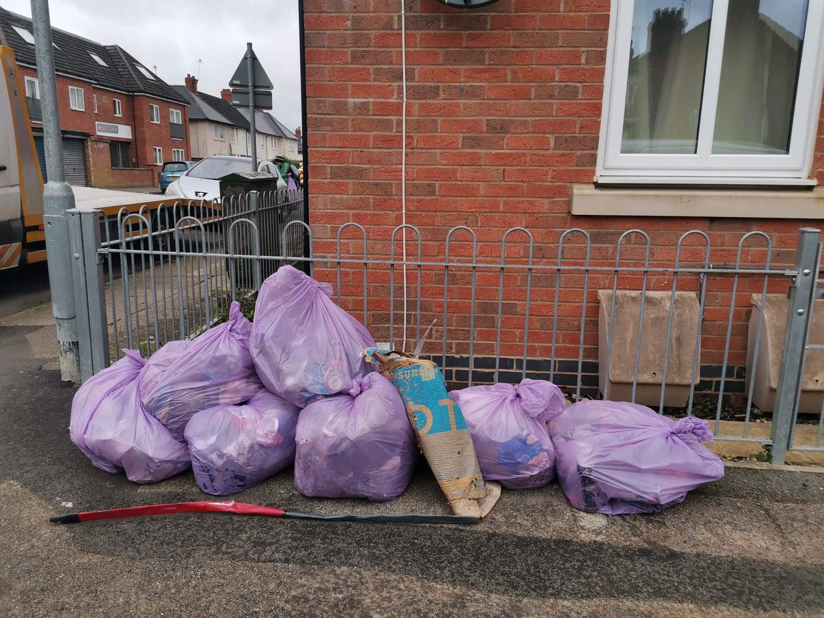 KingsleyCourier's tweet image. And that’s a wrap! #Kingsley #Northampton #GreatBritishSpringClean @KeepBritainTidy