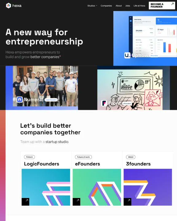 FlowRadarcom's tweet image. The latest & greatest Webflow inpiration sites added today:
@mural 
@hexacc
@goldfinch_fi 
amunz . net 
Find these and hundreds of other Webflow designed sites here: flowradar.com/inspiration