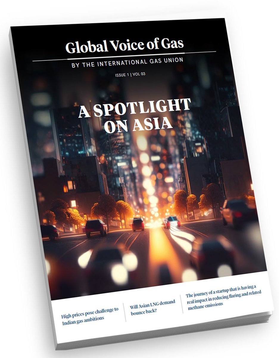 IGU on X: 🟢🔔Presenting the latest issue of the #GlobalVoiceofGas 👉  t.coqrEx6qZ8Xl ▶️In this edition of #GVG, we take a look at how  #China, #India and #Japan have coped with the energy