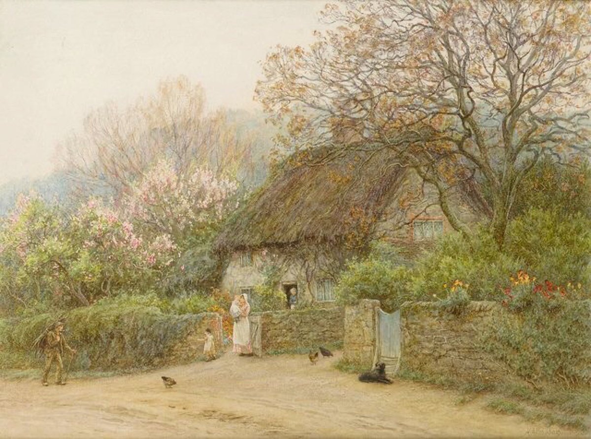 artindetaiIs's tweet photo. the countryside life by helen allingham https://t.co/UJ5ICRdqUw