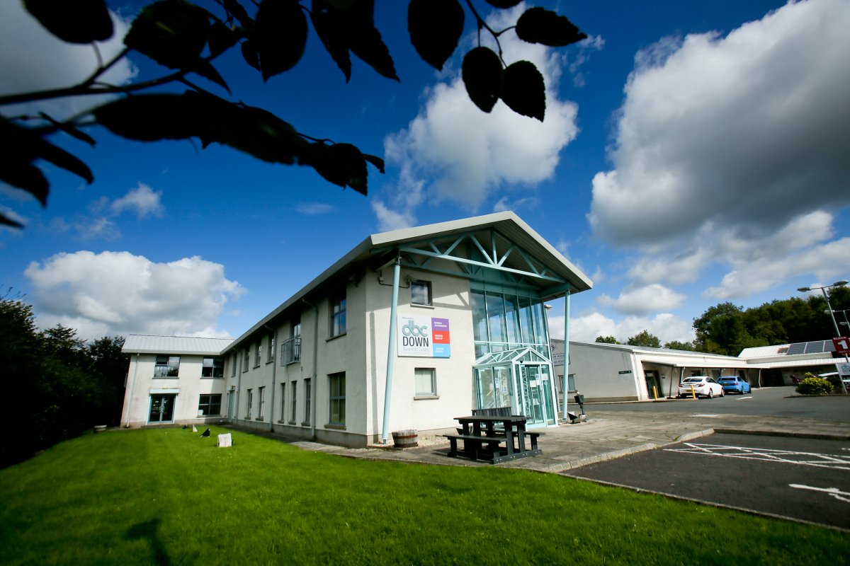 Unit 35  available to let.
Light Industrial.
844sq.ft .
24:7 access to secure site.
Vehicle access to rear of unit via roller shutter.
Contact Karen Branagan karen@downbc.co.uk  02844616416
downbc.co.uk/currently-avai…