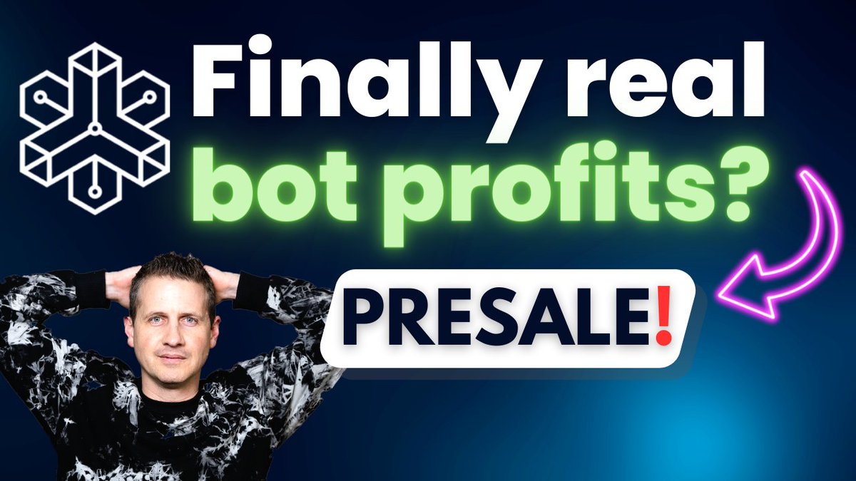 Get Access To Institutional Grade Bots? - PRESALE SOON! youtu.be/9__i4Qz9FAI via <a href="/YouTube/">YouTube</a> 
<a href="/AviateProtocol/">Aviate Protocol</a> 
<a href="/TruthSeekersKYC/">Truth Seekers</a>