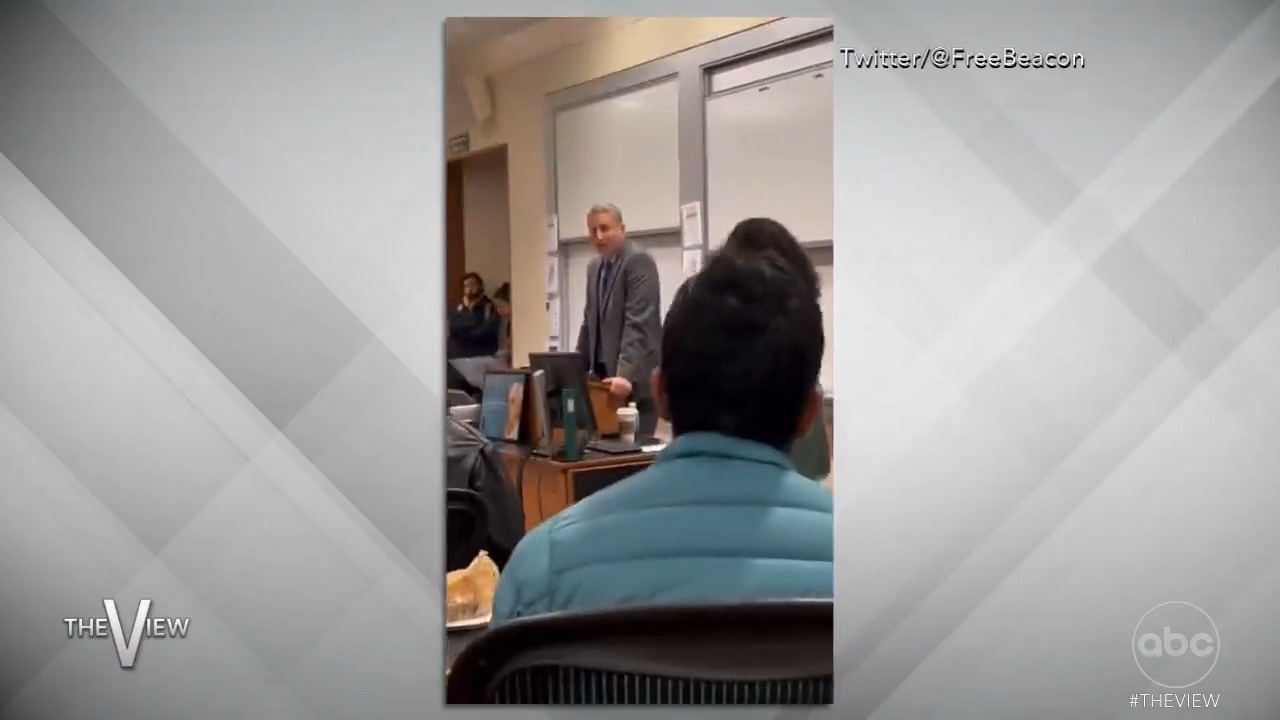 The View on Twitter "STANFORD STUDENTS PROTEST CONSERVATIVE SPEAKER