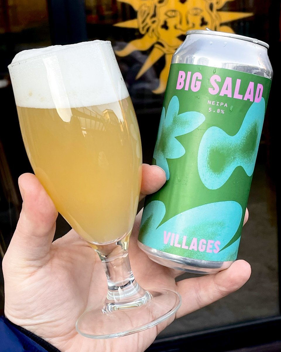 It’s here! BIG SALAD 440ml

Our seasonal NEIPA. Cryo Pop® hops in the whirlpool for a fruity backbone and an ever-evolving dry-hop combo THIS BATCH
Idaho 7 Cryo &amp; El Dorado dry hop 🍻

Getting heaps of pineapple, papaya, &amp;  pink grapefruit on this one.

BIG SALAD, BIG CANS 🙌