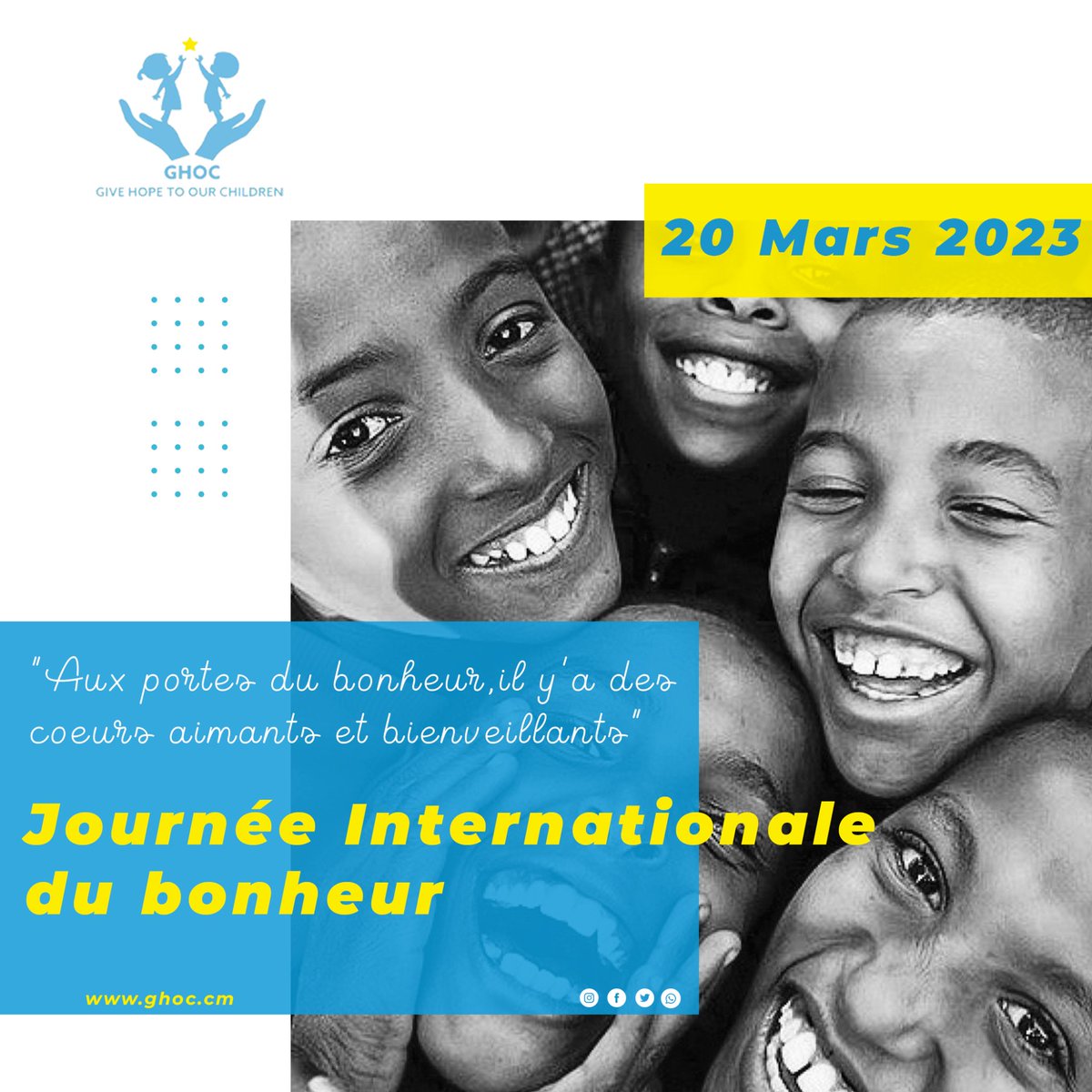 GiveHopetoourC1's tweet photo. Le bonheur ne se trouve pas seulement dans les grandes choses de la vie, mais aussi dans les petits moments qui nous rendent heureux au quotidien
Joyeuse Journée Internationale du Bonheur ! ❤️
#GHOC #bohneur https://t.co/ERdz2V7CO3