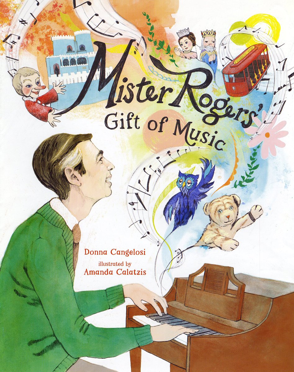 What a great way to start the week! The first day of spring &amp; Fred Rogers' Birthday! To celebrate, I'm giving away a copy of MISTER ROGERS' GIFT OF MUSIC 🎶To enter: Follow, RT, &amp; tag a friend! Winner announced 3/27! #giveaway #Misterrogers <a href="/PageStreetKids/">Page Street Kids</a>
