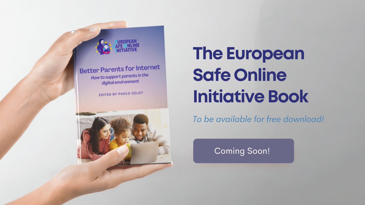 SafeonlineEU's tweet photo. 📖ESOI BOOK LAUNCH 🚀: With policy recommendations and reflections from our 3-year experience training hundreds of parents across Europe, we're excited to share our 100-page book titled "Better Parents for Internet" to support #ParentingInTheDigitalAge

➡️https://t.co/MRkyHCLJy8 https://t.co/KPA3mwnl0h