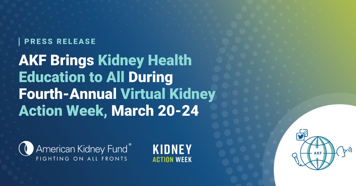 American Kidney Fund tweet media