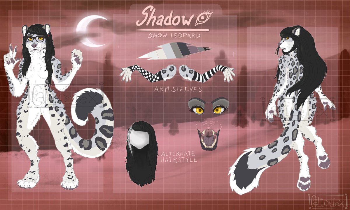 Calicodex1's tweet photo. Another commission finished up!

This lovely gal was a custom design comm for the wonderful @FoxFangLWolf! 

Thank you so much for commissioning me, you have THE COOLEST character ideas and I love gettin’ to bring ‘em to life! ☺️

#furryart #furry #ocdesign #furrycommission https://t.co/i6Eo5GEDmh