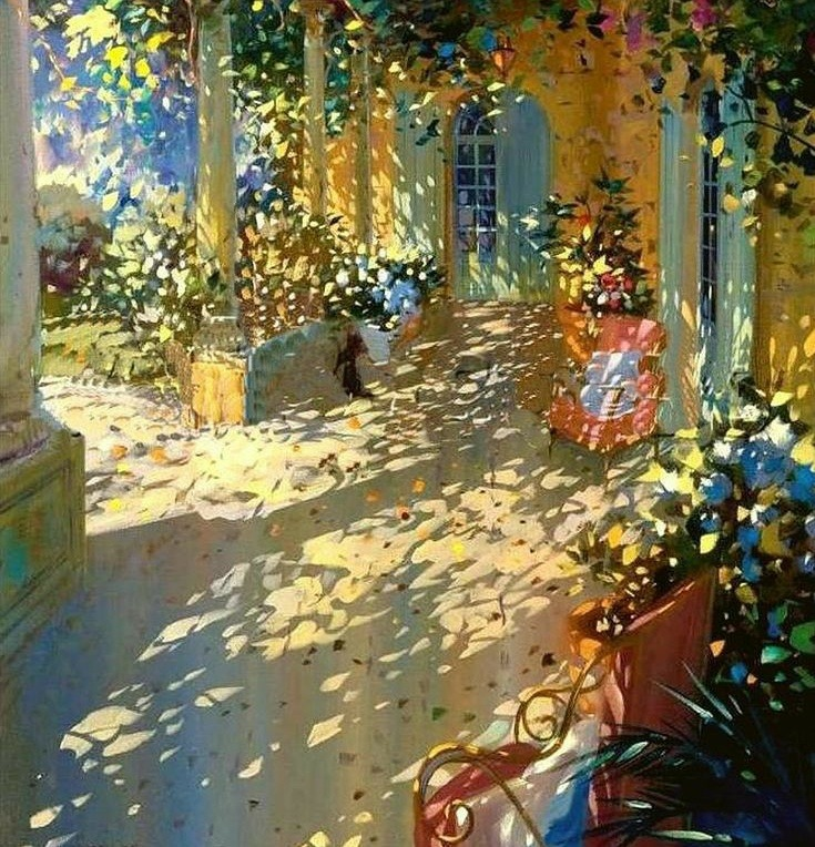 summer afternoon in art