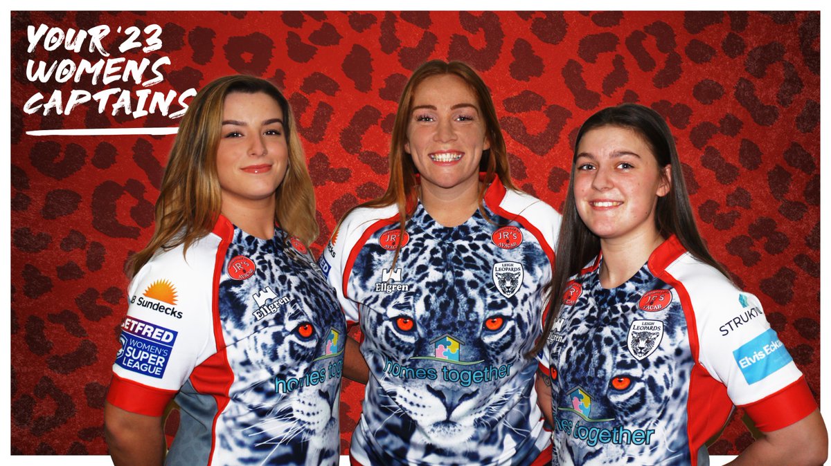 LeighLeopardsRL's tweet photo. Leopards Women can today are confirm their leadership group ahead of their first season in the Betfred Womenโs Super League
Head coach Kieron Purtill has confirmed that Mairead Quinn will be captain with Charlotte Hill and Kate Howard as co-vice-captains
Congratulations, girls https://t.co/pyquefF2Ml