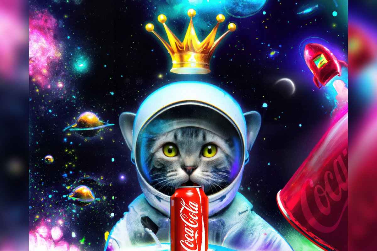 adage's tweet photo. 🥤 @CocaCola has unveiled a website where people can create digital art by using the latest versions of DALL-E and ChatGPT and Coke icons, with an eye on selecting the best pieces to adorn billboards in New York and London. https://t.co/lTyvYOrCl8 https://t.co/O6U3YuZJih