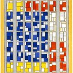 Design for Stained Glass Composition XIII, 1924 #vandoesburg #theovandoesburg https://t.co/q7viFAeqmE 