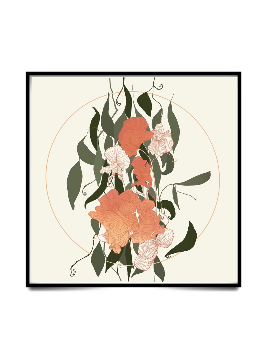 Spring Equinox. Alle-bloody-lujah…Longer days full of spring blooms please! And talking of flowers, what do have we here……etsy.me/3JUzhSw #springequinox #equinox #longerdays #illustrationart #botanicalart