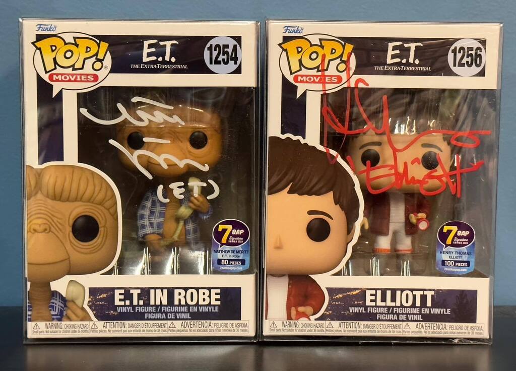 Thanks @7bucksapop for the quick shipping and great package. 

Love adding classics from my childhood to the #autographcollection 

#funko #funkoautograph #signatureseries #funkopop #funkopops #ET #elliot