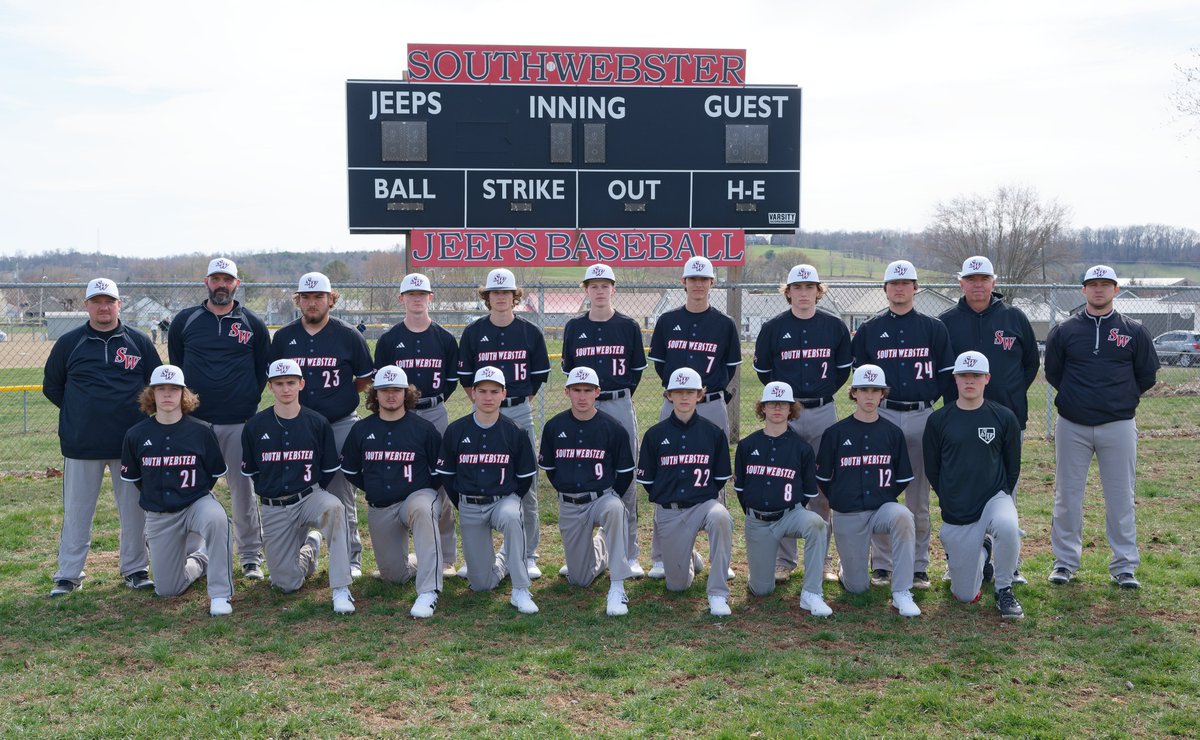 paulboggssports's tweet photo. Your 2023 South Webster Jeeps baseball and softball teams (photos by @Litteral) @BVLocalSchools @JacobSmithPDT @bella_c127 @barstooljeeps @Jeeps_Hardball @skyzim_22 https://t.co/4SxHur3eWG
