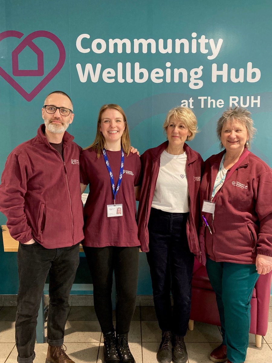 BaNESWellbeingService (@vc_wellbeing) on Twitter photo The Community Wellbeing Hub <a href="/CWHBANES/">Community Wellbeing Hub</a> launches in the Atrium <a href="/RUHBath/">RUH Bath 🏥</a>. The Hub team will help patients & their families find support with issues including employment, housing or accessing mental health support. To contact the Hub call 0300 2470050 <a href="/AgeUKBANES/">Age UK BANES</a> <a href="/VolunteerBANES/">BaNES Community Volunteer Service</a> The Community Wellbeing Hub <a href="/CWHBANES/">Community Wellbeing Hub</a> launches in the Atrium <a href="/RUHBath/">RUH Bath 🏥</a>. The Hub team will help patients & their families find support with issues including employment, housing or accessing mental health support. To contact the Hub call 0300 2470050 <a href="/AgeUKBANES/">Age UK BANES</a> <a href="/VolunteerBANES/">BaNES Community Volunteer Service</a>
