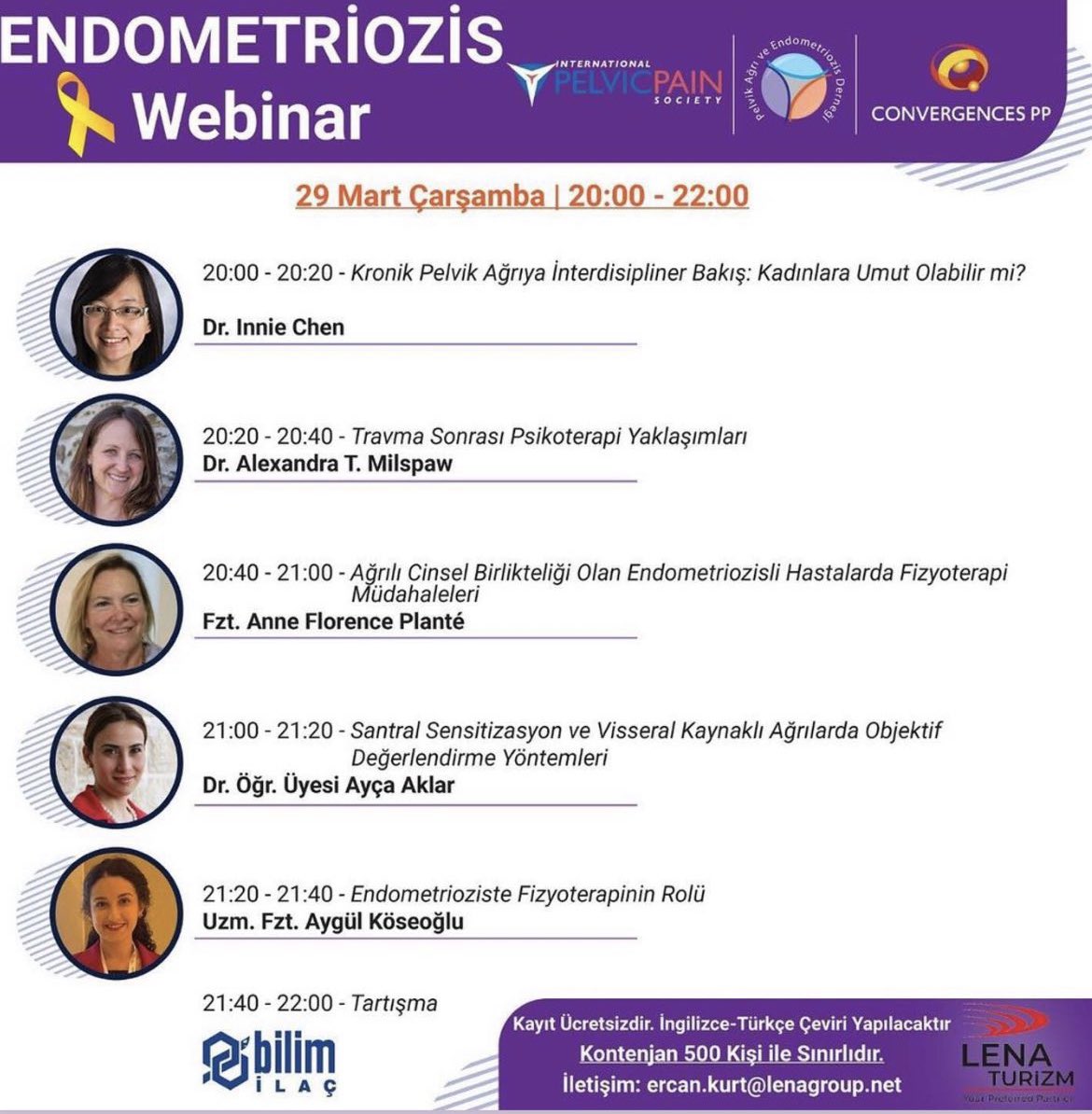 İlgilenen herkesi bekliyoruz. #EndometriosisAwarenessMonth