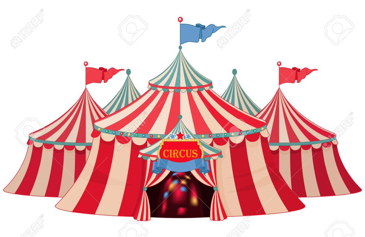 periodycom's tweet photo. Aquí Yo, #paracontarte que comenzó la nueva temporada de #Losdueñosdelcirco 
 Me cuentan que los payasos están el la carpa ubicada en la #Feria, algunos  animales que ya actuaron, están siendo enjaulados por robar la comida de otros. @kpininimemes #OperaciónCalamar @elantinoti https://t.co/XHgUMl5rkR