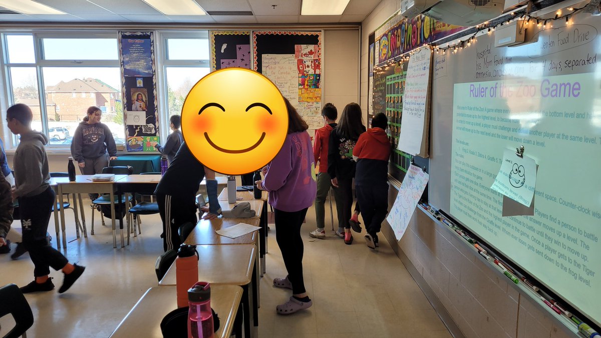 @MrsMThompson (@mrsmthompson2) on Twitter photo Great to be back together after March Break. Started with a fun Math Game! <a href="/StCofA_HCDSB/">St. Catherine HCDSB</a> Great to be back together after March Break. Started with a fun Math Game! <a href="/StCofA_HCDSB/">St. Catherine HCDSB</a>