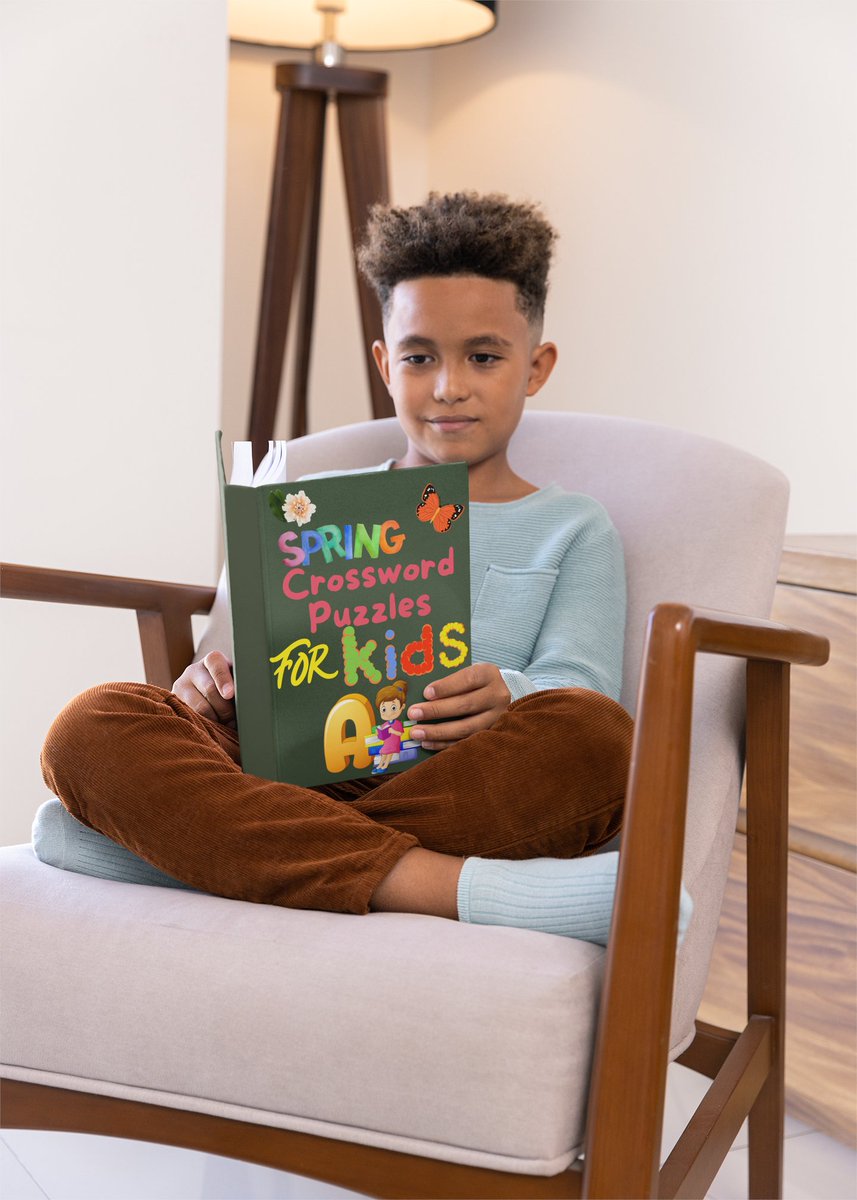 BoockDave's tweet photo. Spring Crossword Puzzles for kids:
https://t.co/x0ES4acCsy
#kidsbooks 
#spring 
#kidsgifts 
#SpringBreak2023 
#springer https://t.co/BTWpWhADEV