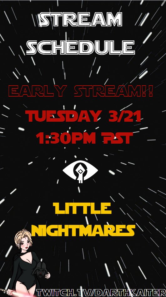 Gonna try out a daytime stream this week! Hope to see you there!!
