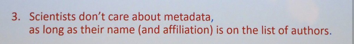 Clement Jonquet (@jonquet_lirmm) on Twitter photo On my way to #RDAPlenary of the <a href="/resdatall/">Research Data Alliance (RDA)</a> ... Taken from this morning talk... (which I am sure was great) ... let's try to start this P20 on another note: I am officially launching #scientistwhocaresaboutmetadata the keyword for those who love metadata (and ontologies) !! On my way to #RDAPlenary of the <a href="/resdatall/">Research Data Alliance (RDA)</a> ... Taken from this morning talk... (which I am sure was great) ... let's try to start this P20 on another note: I am officially launching #scientistwhocaresaboutmetadata the keyword for those who love metadata (and ontologies) !!