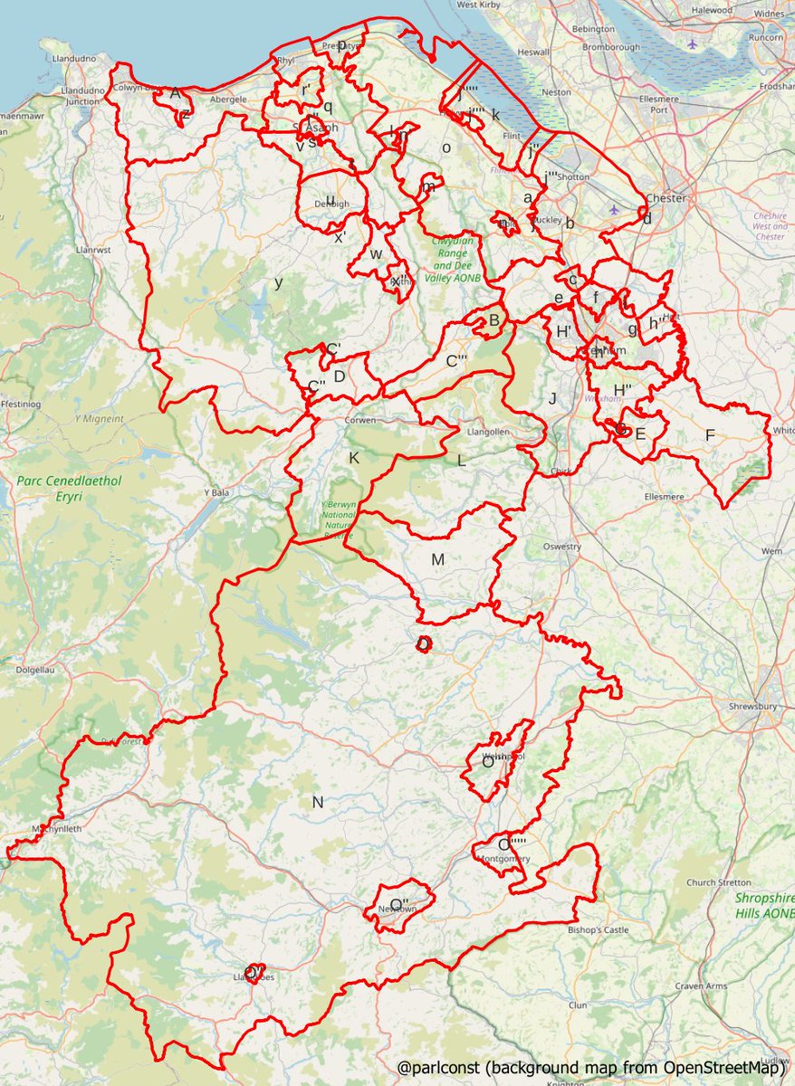 UK Parliamentary Constituencies (since 1885) on Twitter