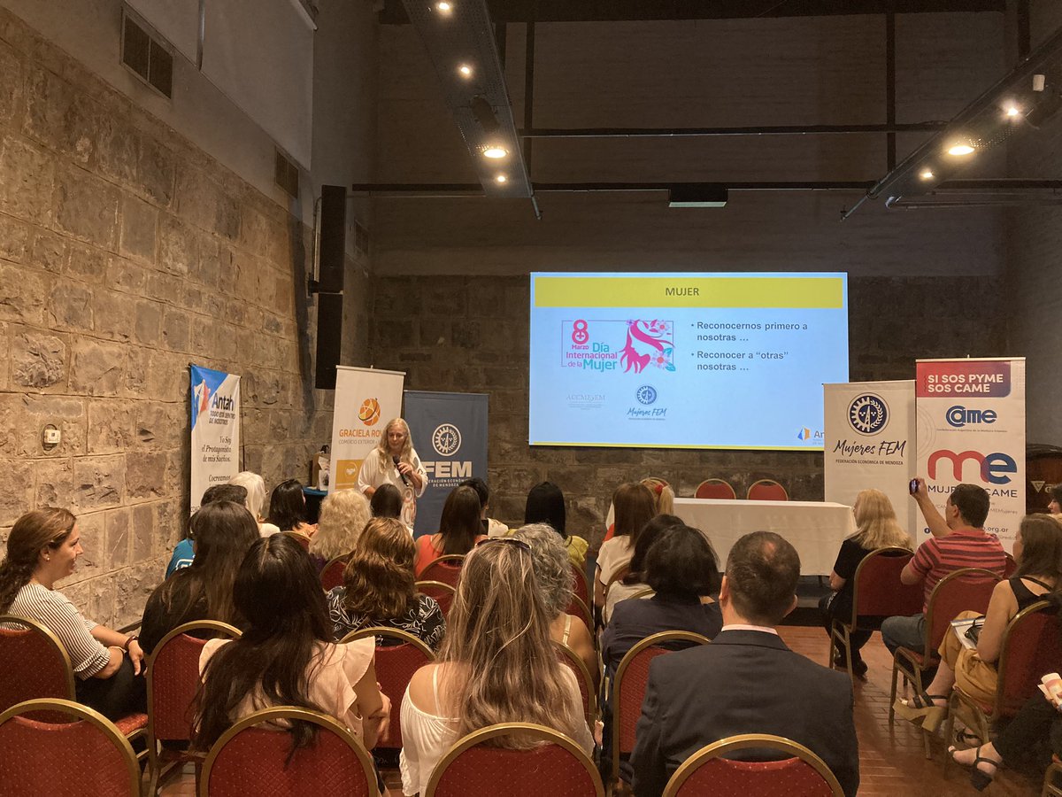 [Viernes 17 marzo]

Con una gran convocatoria se realizó la jornada «Mujeres Destacadas y Protagonistas 2023»

¡Gracias por acompañarnos! 

<a href="/redcame/">CAME</a> <a href="/FEMPRENSA/">FEM</a> <a href="/CAMEMujeres/">Mujeres CAME</a> <a href="/CamaraEmp/">Asoc. Civil Cam. Mujeres Emp. y Emp. Mendoza</a> <a href="/ciudaddemendoza/">Ciudad de Mendoza</a> <a href="/LaEnoteca1902/">La Enoteca</a>