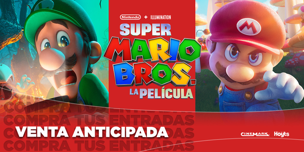 Super Mario Bros. – Calendário Cinemark