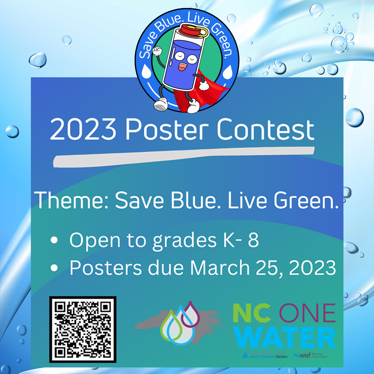 Calling all students grade K-8! Details here: nconewater.org/page/YouthPost… #nconewater