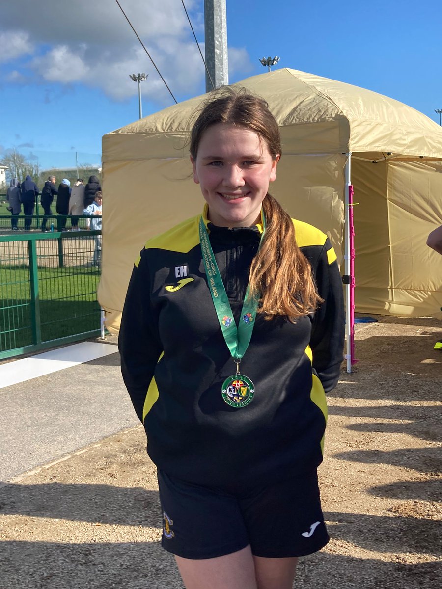 StoneyfordUFC's tweet photo. Ena Hickey was part of the Kilkenny U14 Girls who took on the midlands league in the All Ireland Shield final on Saturday. Unfortunately lost 2-1 to a last minute goal after extra time. Well done on a great campaign Ena ⚫⚪👏 https://t.co/WeMBTpYYN5