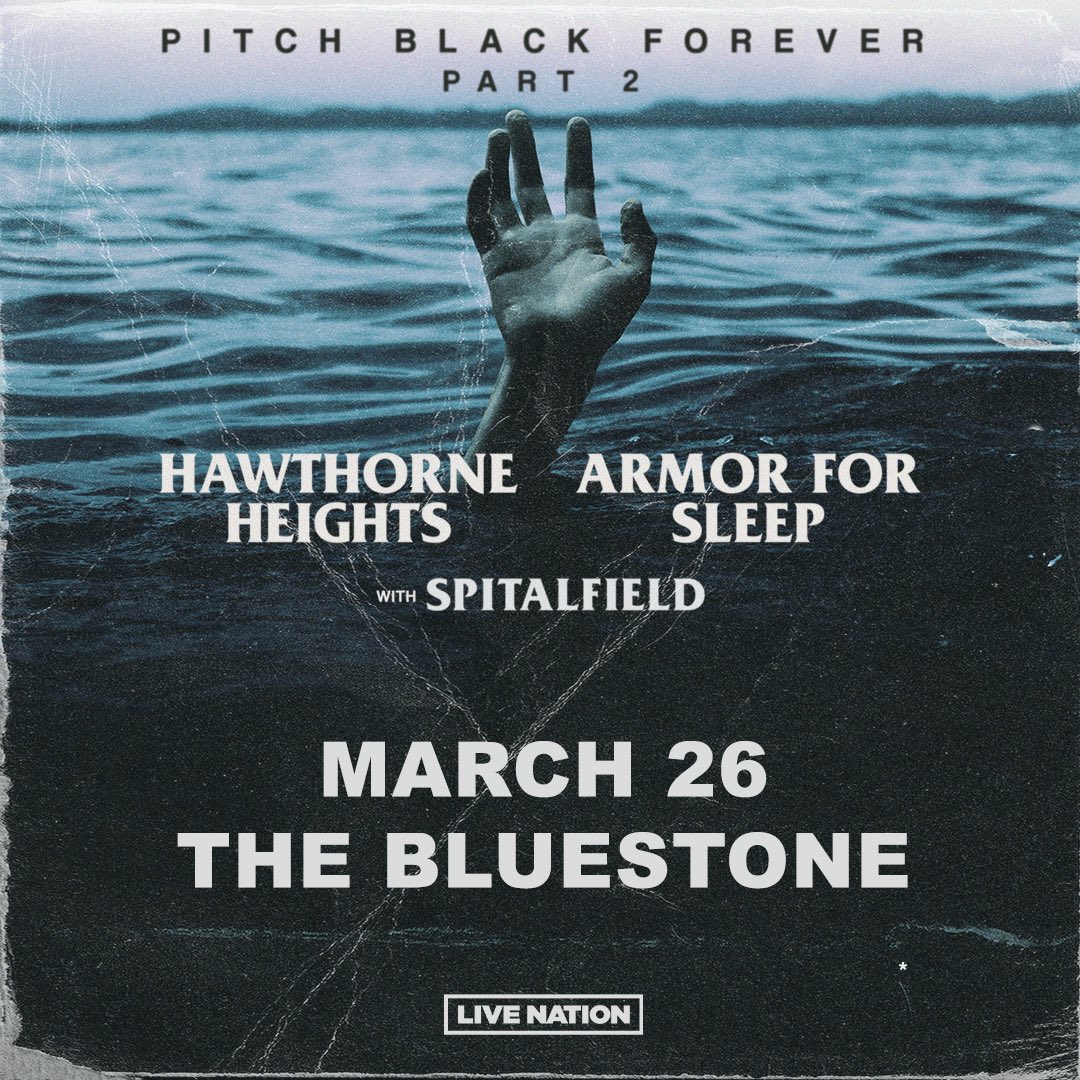 Hi. Long time no tweet (it logged me out and I didn’t know the password 😵‍💫)

Who wants us to do a ticket giveaway for Hawthorne Heights 👀