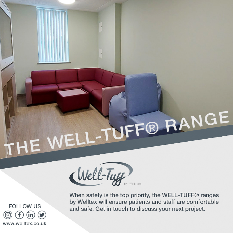 Our Well-Tuff® range is specifically designed to be extra strong, and most importantly safe. The ranges we produce are a preferred choice by customers including major UK healthcare groups within Mental Health including The NHS

Browse here ▶️ welltex.co.uk/well-tuff