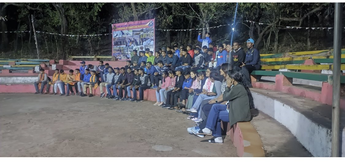 Glimpses of the first day of an educational cum leadership camp for MPED students, BHU organised by the National Adventure Institute, Panchmari <a href="/VCofficeBHU/">VC-BHU</a> <a href="/registrarbhu/">REGISTRAR, BHU</a> <a href="/bhupro/">BHU Official</a> <a href="/DeanArtsBHU/">Dean - Faculty of Arts, BHU</a> <a href="/dsw_bhu/">Dean of Students, BHU</a> <a href="/IndiaSports/">Dept of Sports MYAS</a>