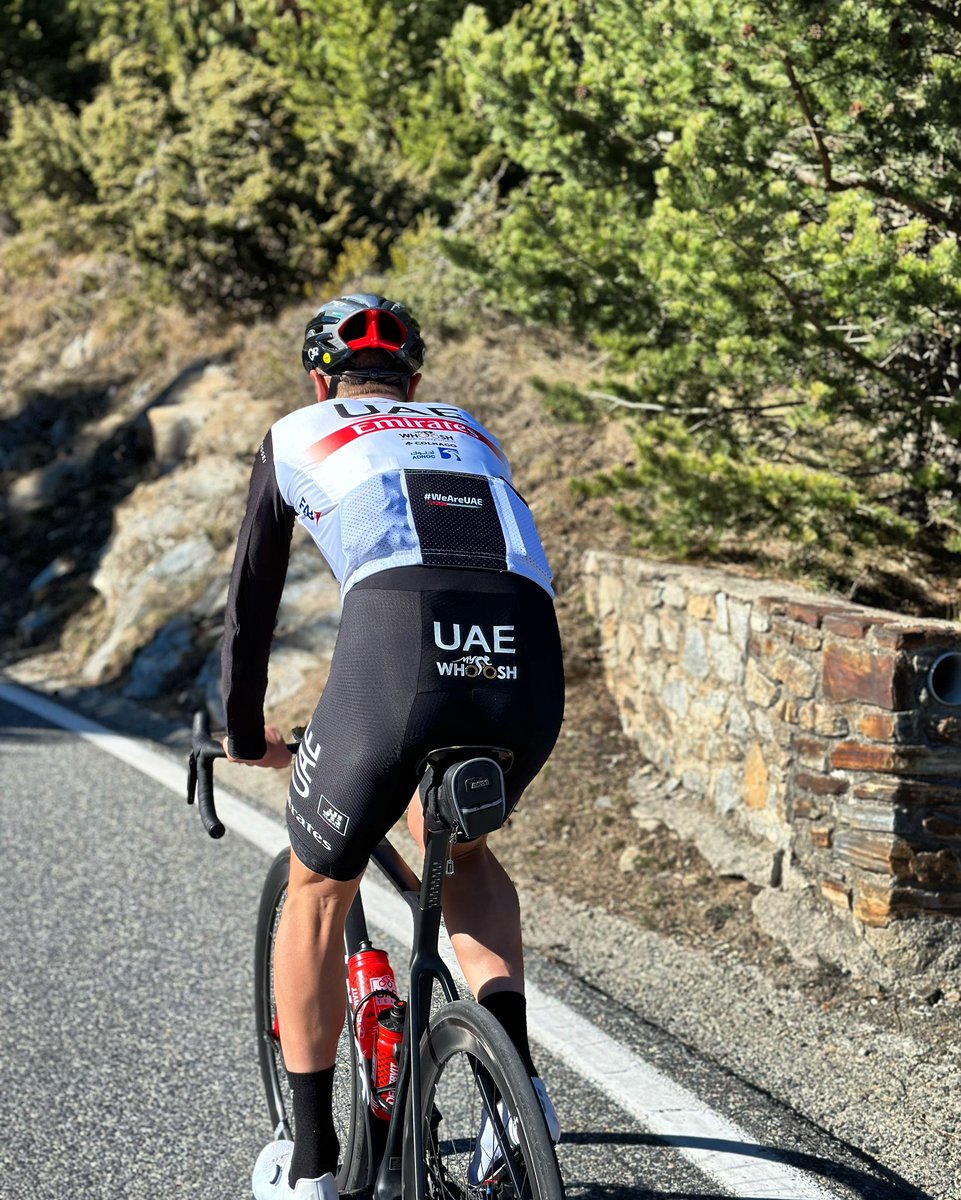 Back into training 🤌 The plan is to get some endurance in the legs, then we can get started on some spicey-stuff 🌶️ Trust the process #weareuae #teamuaeemirates #getwreckedjay #teamvine